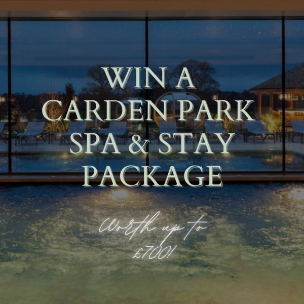 CARDEN PARK SPA STAY WITH DINNER AND TREATMENTS FOR 2 WORTH £700