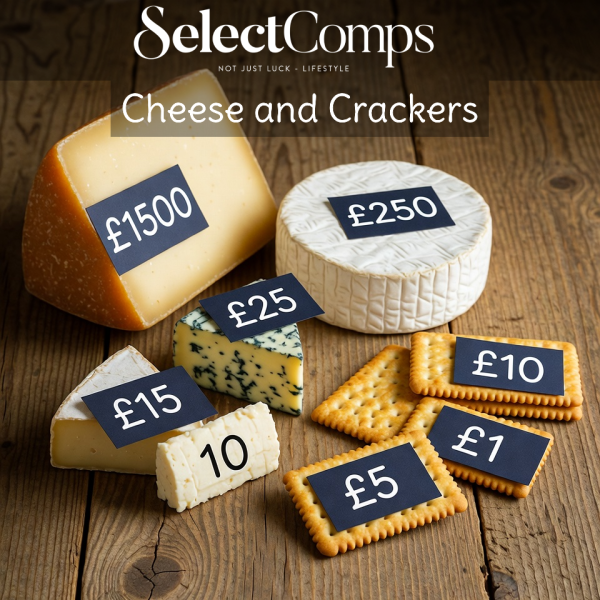 Cheese and Crackers Win Over £20K of Prizes Instantly!