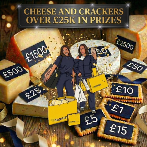 More Cheese and More Crackers Over £25K of Prizes
