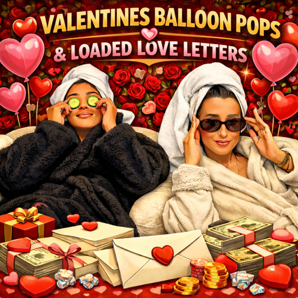 Valentines Balloon Pops and Loaded Love letters
